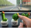 Bộ Tượng Cặp Đôi Hôn Nhau Và Những Chú Thú Cưng Để Trên Ô Tô