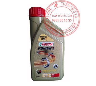 Nhớt Xe Số Castrol Power 1 10W-40 4T 800ml