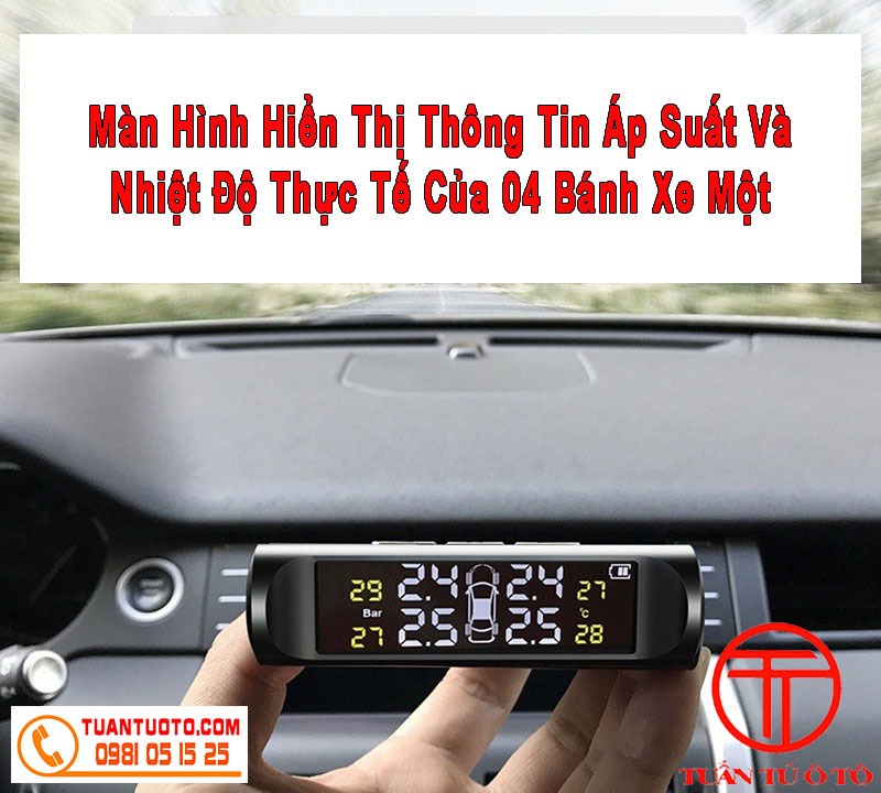 cảm biến áp suất lốp ô tô