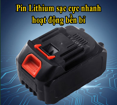 Máy rửa xe mini không dây dùng pin lithium 48V-6800mAh giá thành rẻ, công  suất lớn