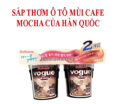 Sáp Thơm Ô Tô Mùi Cafe Mocha Của Hàn Quốc
